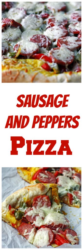 Sausage and Pepper Pizza